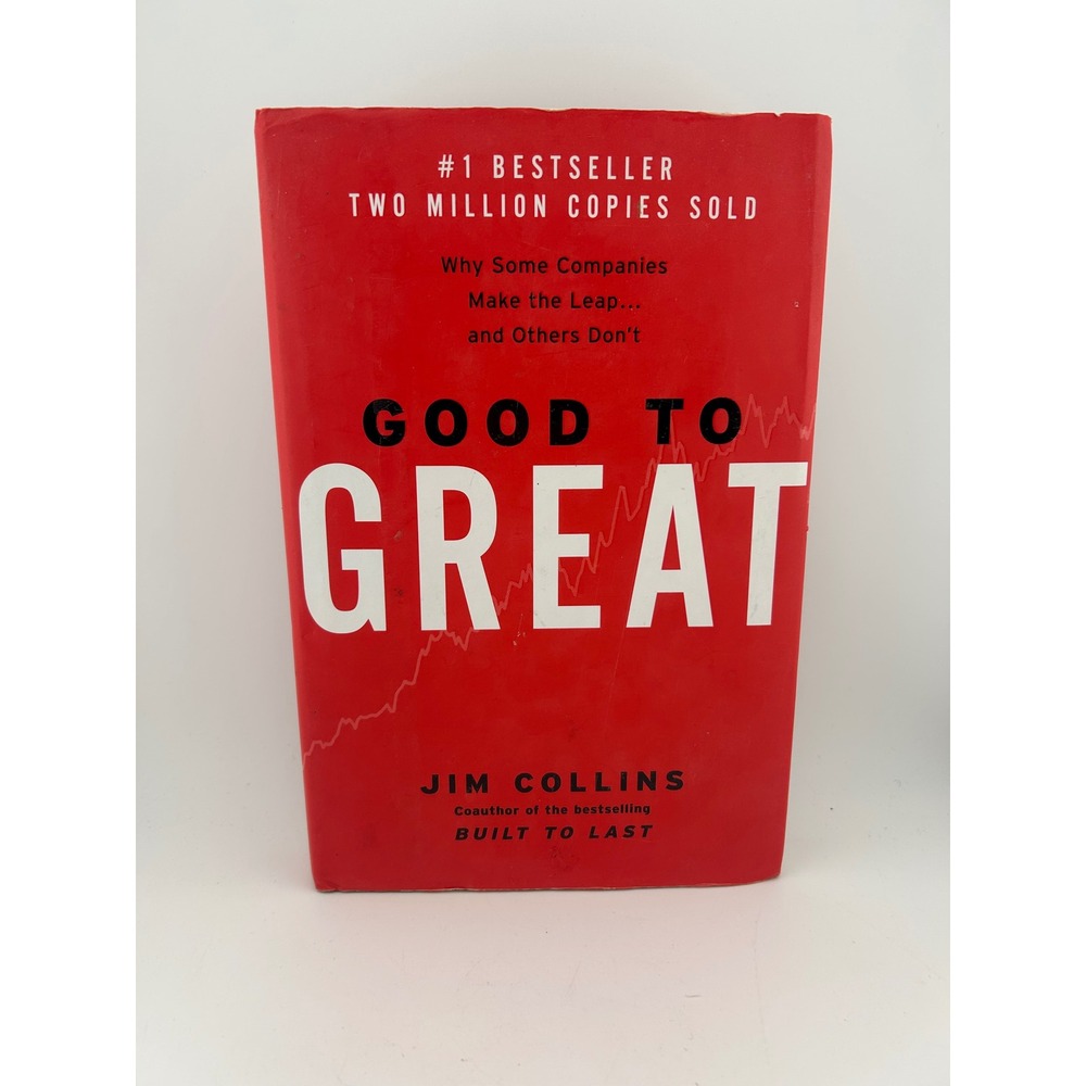 Good to Great by‎ Jim Collins Business Management Leadership Book